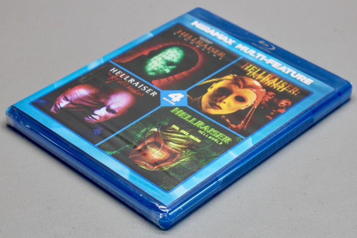 HELLRAISER 4 MOVIES • BLOODLINE INFERNO HELLSEEKER HELLWORLD
