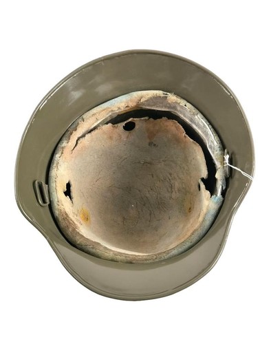 Leichtmetallhelm Reichswehr für Paradezwecke. Überlackiertes Stück ohne erkennba - Picture 6 of 10