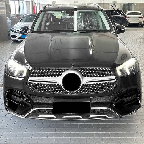 Cubierta de rejilla de admisión de aire para parachoques delantero AMG negro brillante para Benz GLE W167 2020-2023 - Imagen 3 de 8