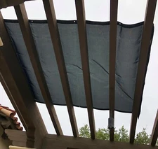 Sun Shade Screen Panel 10ft x 10ft | Gazebo Pergola Balconies Porch Patio Awning