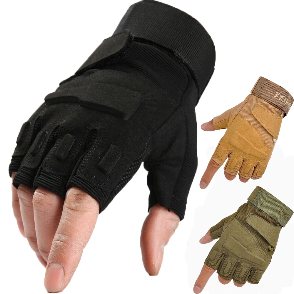 Army on sale fingerless gloves
