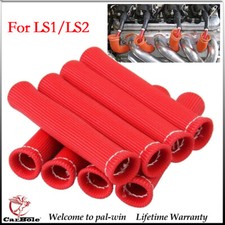 8x Spark Plug Header Boots 2000 Spark Plug Heat Shield Sleeve Wire Cover Wrap 8x Spark Plug Header Boots 2000 Spark Plug Heat Shield Sleeve Wire Cover Wrap