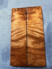 Maple Burl Knife scales/Pistol Grips Book matched