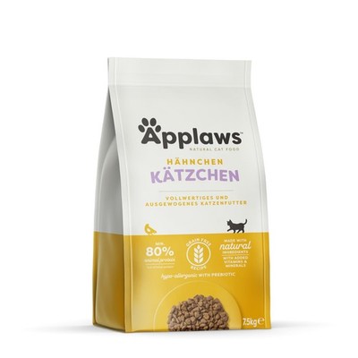 Applaws Kitten Trockenfutter mit Huhn komplett und getreidefrei für junge Katzen
