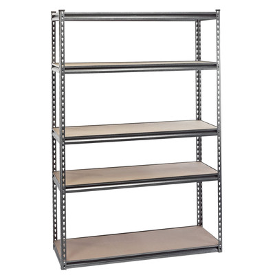 Draper Expert Schwerlastregal aus Stahl 5 Fachböden L1220 x B450 x H1830 mm