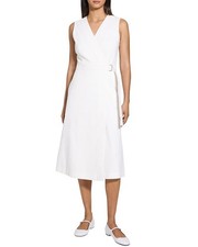 Theory Aline Wrap Dress Women's