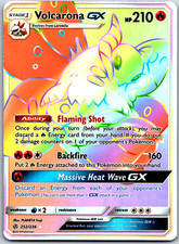 Volcarona GX (Secret) Rainbow Rare SM - Cosmic Eclipse Holo 252/236 LP on eBay