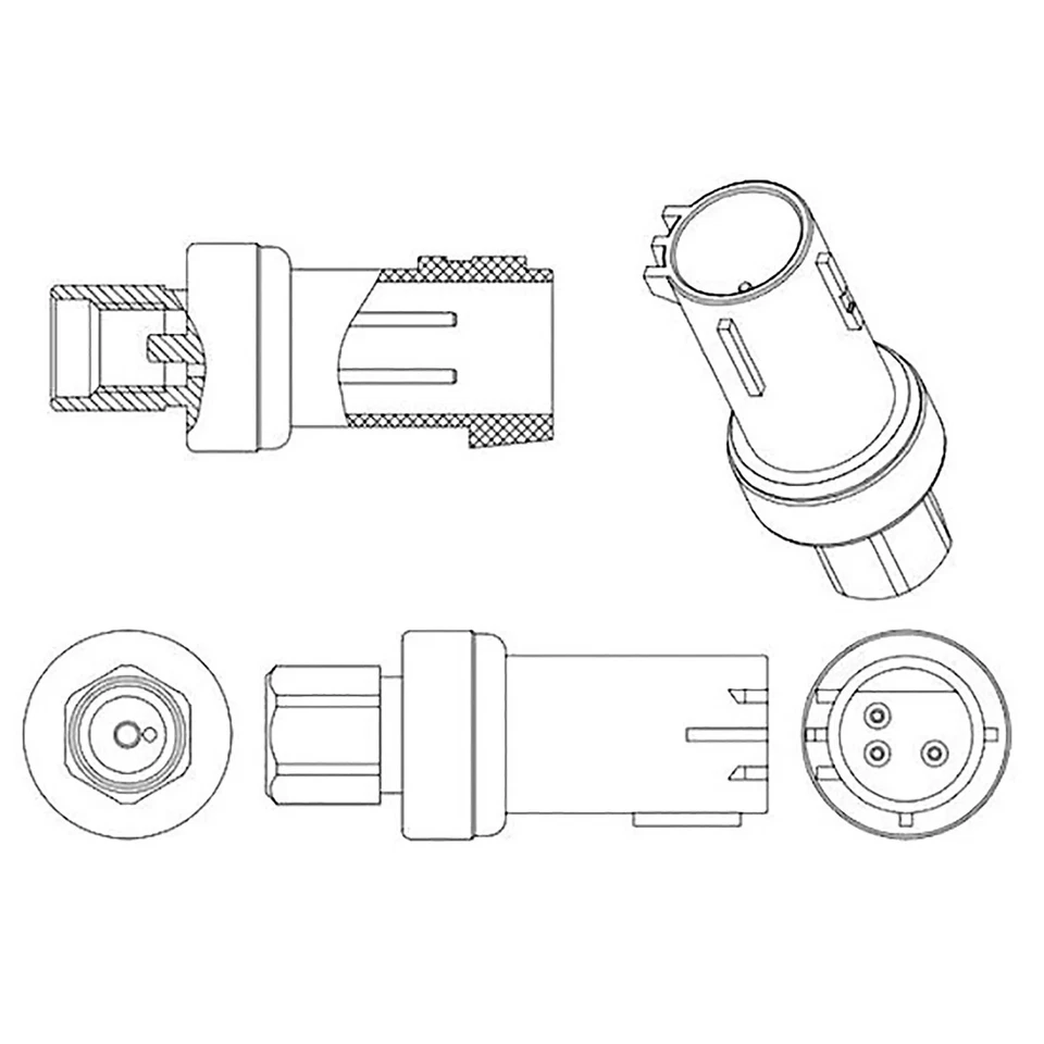 *Calidad OEM* Interruptor de presión de aire acondicionado para Ford Focus LS LT LV LW 2005-15 Foto 3 de 4