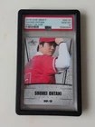 2018 Leaf Draft Silver SHOHEI OHTANI #DS-01 PSA 10 RC Rookie Card