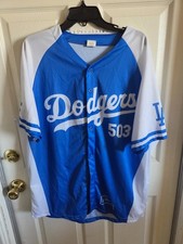 Los Angeles Dodgers El Salvador Jersey Salvadoran Heritage Night SGA Men’s XL 