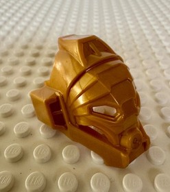 LEGO Bionicle Kanohi Mask of Jungle 19061 (Lewa Master of Jungle) - Pearl Gold