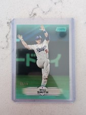 2025 Topps Stadium Club #125 Will Smith Turquoise Foil 61/99 Los Angeles Dodgers