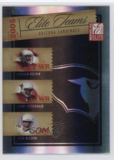 2005 Donruss Elite Teams Anquan Boldin Larry Fitzgerald Josh McCown HOF 0u2l