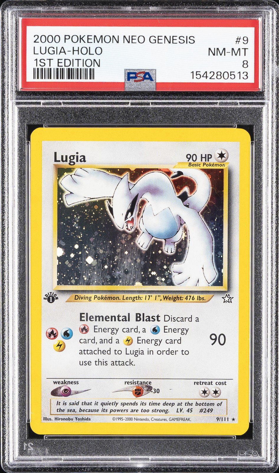 Lugia 1st Edition #9