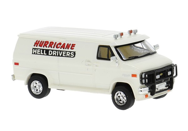 Brekina 18255 Chevrolet C 20, Hurricane Helldrivers, Bj.1983 1:87, Neu - Modell-image