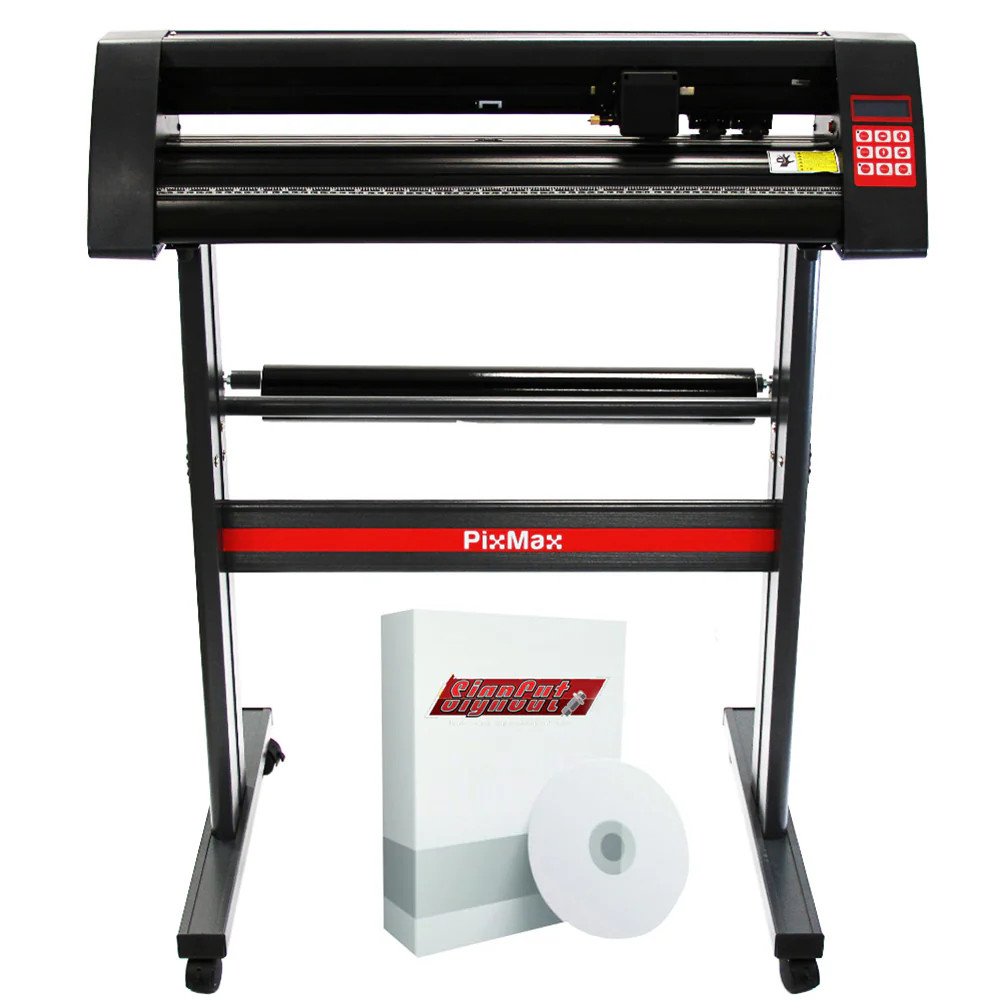 Plotter de découpe de vinyle Pixmax 72cm pour créer des stickers et enseignes avec SignCut