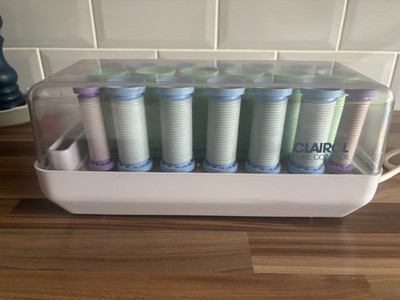 Clairol Curl Control Beheizbare Haarroller Lockenstyler 20 Rollen & Stifte