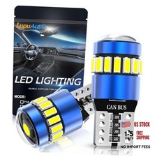 194 LED Bulb Bright White, Canbus Error Free 168 2825 T10 W5W LED 2PCS blue