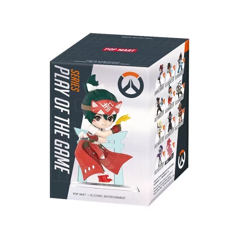 オーバーウォッチ × POP MART シリーズ POP MART OVERWATCH PLAY OF THE GAME SERIES BLIND BOX FIGURES TOY