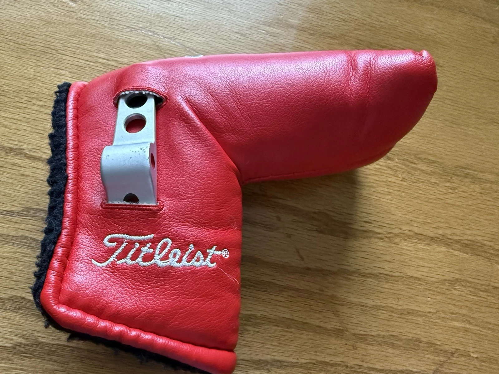 Scotty Cameron Studio Stainless Red Headcover with Pivot Tool