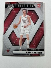 2024-25 Panini-Mosaic Basketball Matas Buzelis RC City Edition #273 Rookie READ