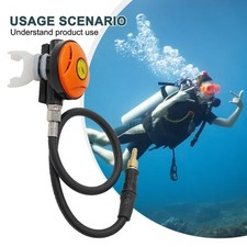 145 PSI Explorer Scuba Diving Dive 2nd Stage Regulator Dive Octopus Hookah Hose