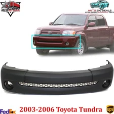 New Front Bumper Cover Primed For 2003-2006 Toyota Tundra Base Model Regular Cab