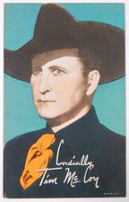 Exhibit Arcade Tim McCoy Tinted Card