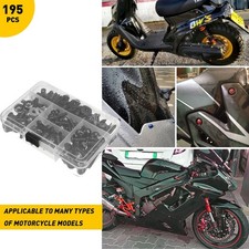 195x Complete Fairing Bolts Kit Screw For BMW S1000RR Sport 2009- 2018 2019 2020