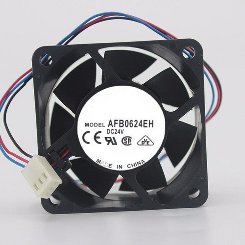 For Delta AFB0624EH Double Ball Bearing 60*60*25mm DC24V 0.36A Cooling fan 3pin - 第 3/4 張圖片