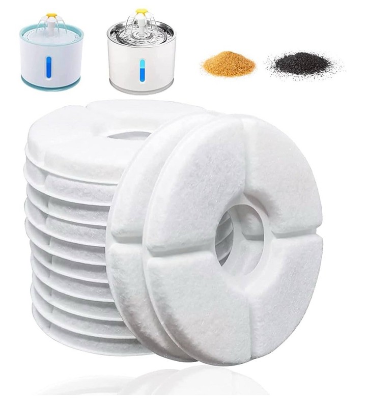 26 Replacement Filters for Cat/Dog Water Fountain Activated Carbon Filter  - NEW