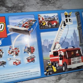 LEGO CITY: Fire Truck (7239) 214 pieces NEW IN BOX - RETIRED Box Has Some Damage