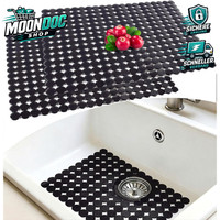Schutzmatte FüR KüChe 30X40 Cm Rutschfest Zuschneidbar Pvc Abtropfmatte
