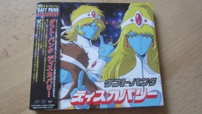 DAFT PUNK Discovery CD Japan only Original Release with Leiji Matsumoto Schuber