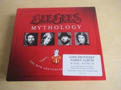 Bee Gees-Mythology-50th Anniversary Edition-4er CD Box mit 81 Titeln