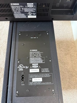 Yamaha YAS-207 Soundbar + NS-WSW42 Wireless Subwoofer 200W DTS Virtual:X Bluetoo