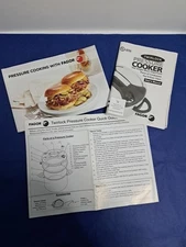 Pressure Cooker Books By Fagor Twirlock User's Manual Recipes Quick Guide 