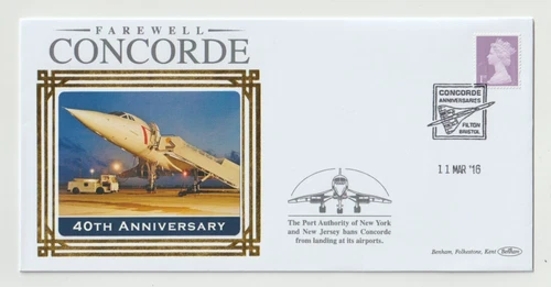 11/3/2016 UK GB Cover - Farewell Concorde - New York & New Jersey Bans Concorde