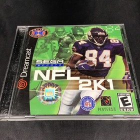 Sega Dreamcast Sports Lot NFL 2K1 NBA 2K NHL 2K World Series 2K1 Working