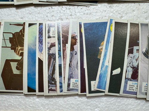 1969 Topps Man On The Moon A/B - Near Complete Set - 50/55 Cards - Picture 6 of 14