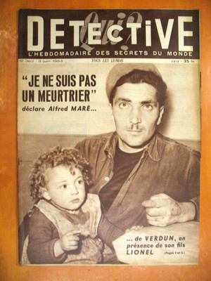 Detektiv 362 vom 8.6.1953 - Verdun, Ich bin kein Mörder sagt Alfred Maré