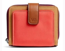 Vera Bradley VB Lighten Up RFID Pocket Wallet-Hot Lava, NWT MSRP: 48