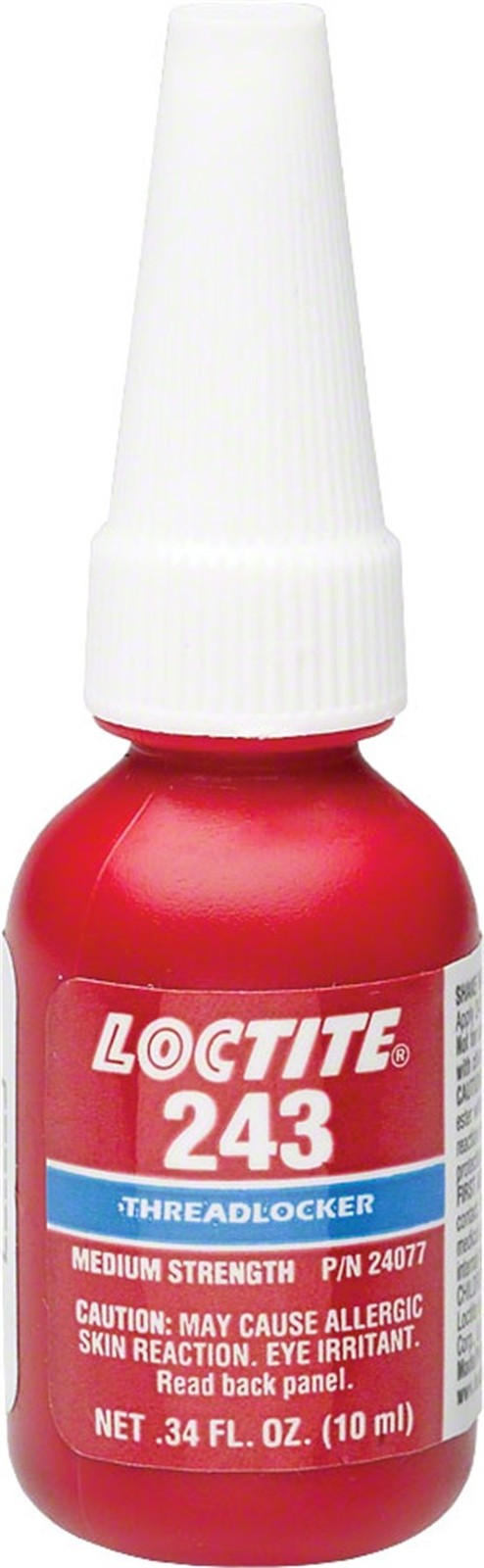 Loctite 243 Threadlocker Medium Strength - For Fastners 6-20mm Oil Resistant 5890₽