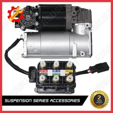 Air Suspension Compressor Pump +Valve Block For Mercedes W212 W218 E CLS Class