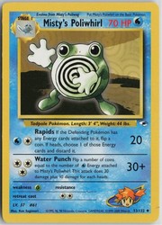 Misty's Poliwhirl 053/132 Gym Heroes