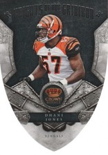 2011 Crown Royale Knights of the Gridiron #8 Dhani Jones - FB