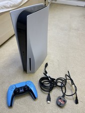 Sony PlayStation 5 PS5 Blu-Ray Disc Edition Console With Controller & Cables