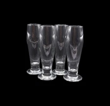 (4) Mikasa Crystal “Brewmaster’s Collection” Pilsner Glasses
