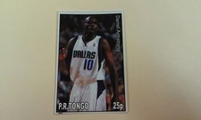 Darrell Armstrong Dallas Mavericks 2012 P.R. Tongo 25P RARE NON Perforated Stamp