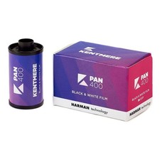 NEW Kentmere PAN 400 ISO by Ilford 35mm Black & White B&W Film - 36 Exposures